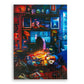 House of Horrors and Scary Movies 1000 Piece Jigsaw Puzzle By Rachid Lotf | Interactive Brain Teaser Board Game for Adults, Educational Toys & Games |