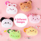 Niceup Bulk 28pcs Plush Keychains Mini Stuffed Animals for Kids Party Favors Goodie Bags Gift Mini Claw Machine Toys