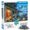 Buffalo Games Darrell Bush, Moonlight Lodge, 1000 Piece Puzzle for Adults