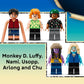 LEGO ONE PIECE Battle at Arlong Park Building Blocks - Pretend Play Building Toy for Boys & Girls, Ages 9+ - 5 Straw Hat Pirates Toy Figures & Playset