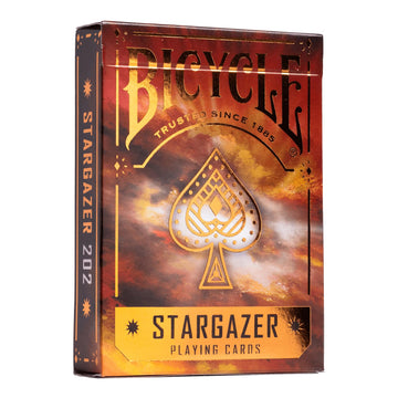 Bicycle Stargazer 202 Playing Cards - Premium Cosmic‑Themed Poker‑Size Deck of Cards with Air‑Cushion Finish, Collectible Space Galaxy Design for