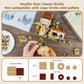 HIGH GODO Honey Workshop Mini Building Set, MOC Street View Simulation Architecture Toy, Collectible Gifts for Adults Teens Ages 14+, NOT Compatible