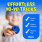 Metal Smiley Face Yo-Yo for Kids 8-12, 12 Pack Bulk Metal YoYos - 2 Inch Smiley Face Party Favors, Classroom Prizes, Goodie Bag Stuffers, Birthday