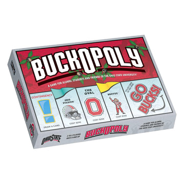 Late for the Sky Ohio State University Opoly-Style Board Game, Family and Alumni Gift, 2-6 Players, Campus Landmarks & Custom Tokens