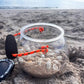 Dry Branch Sports Design Catch and Release Beach Aquarium Kit , Clear