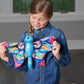 Wild Republic Huggers Colorful Butterfly Stuffed Animal - 8"