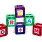 Playmags Magnetic Tile Building Set: Exclusive Educational Clickins - 80-Pc. Kit: 40 Super Strong Clear Color Magnet Tiles Windows & 40 Letters