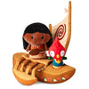 Hallmark itty Bitty Disney Moana Plush Toys, Set of 3 (Moana and Heihei with Boat) Gift for Kids, Collectors, Fans