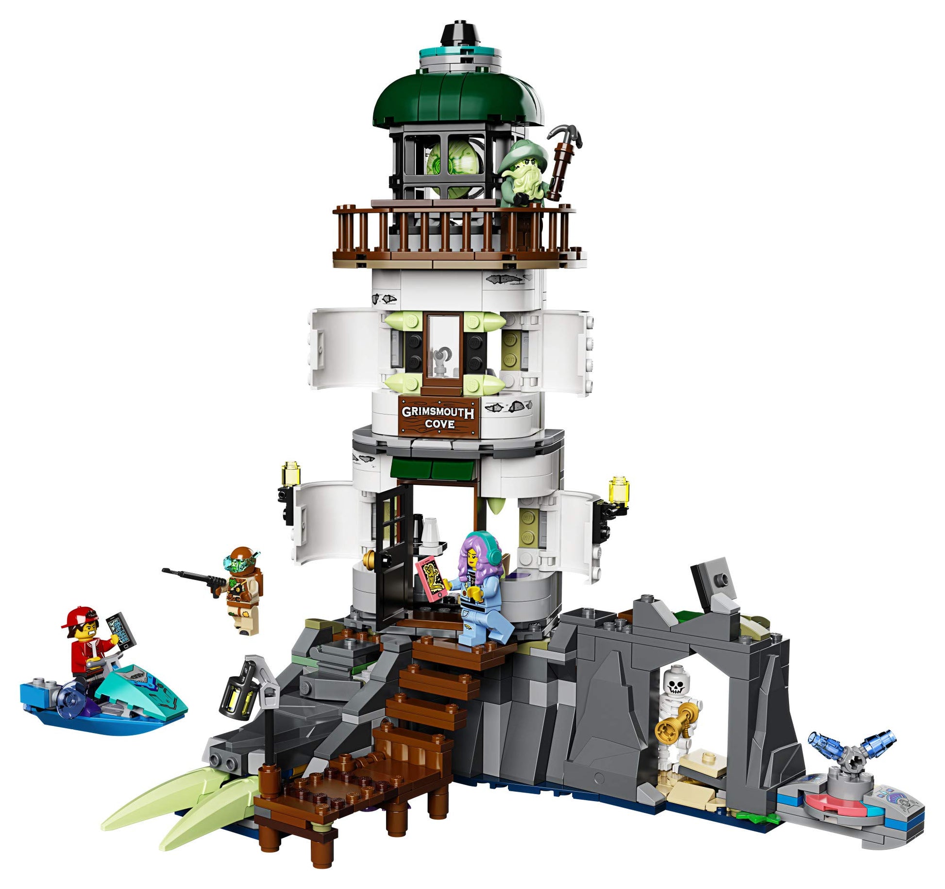 LEGO Hidden Side The Lighthouse of Darkness 70431 Ghost Toy, Unique Augmented Reality Experience for Kids, New 2020 (540 Pieces)
