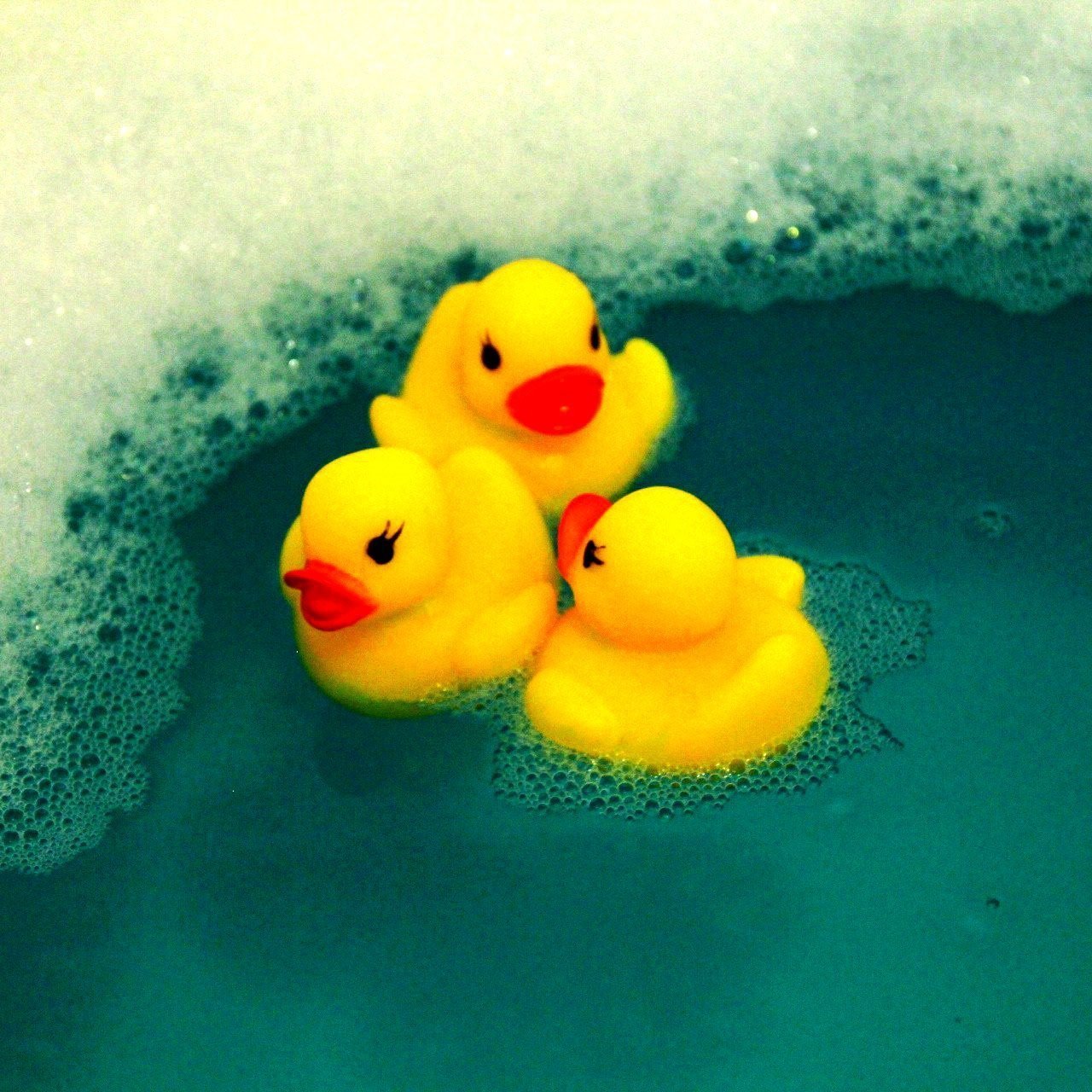 Novelty Place Rubber Duck Baby Bath Toy Set - 48PCS Cute Floating Ducky Toys for Kids, Toddlers & Babies, Fun Water Playtime Accessories for Bath