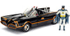 Jada 1966 Classic TV Series Batmobile 1:24 Die-Cast Car with 2.75" Batman and Robin Figures, Toys for Kids and Adults