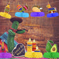 10 Pcs Cinco De Mayo Fiesta Centerpieces for Tables Cinco De Mayo Table Decorations Fiesta Decorations Mexican Themed Party Decorations Fiesta Party