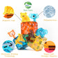 MEGAGONTILES Zoo Animals Magnetic Tiles Set 108PCS | STEM-Authenticated Magnetic Building Blocks with Animal Figures | Educational Construction Toy