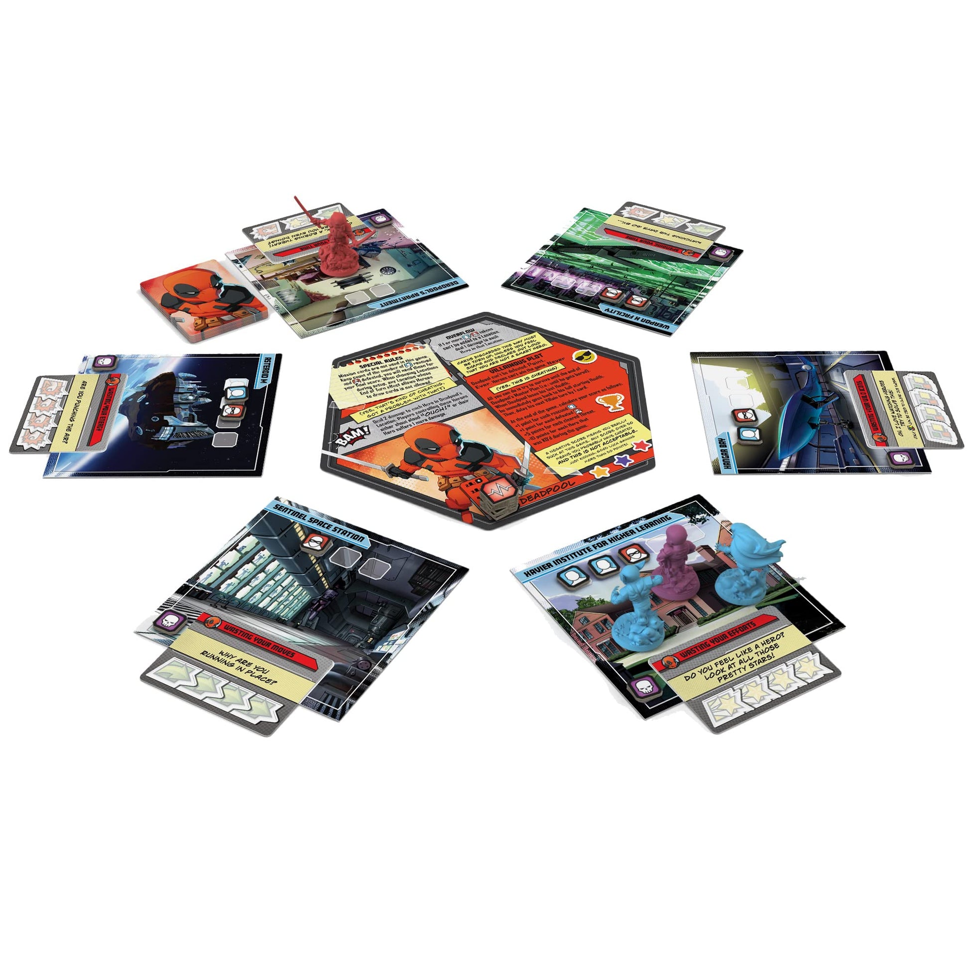 Marvel United Deadpool Expansion | Tabletop Miniatures Game | Strategy Game | Cooperative Game for Adults and Kids | Ages 14+ | 1-4 Players | Average