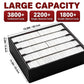 Scimi 3900+ High-Capacity Card Display Storage Box, 5-Row Design (Ideal for Collectors & Beginners), Heavy-Duty Archival Case for MTG/TCG/Sports