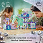 LEGO Disney The Enchanted Treehouse Buildable 2-Level Tree House with 13 Princess Mini-Dolls Including Jasmine, Elsa and Moana, Disney Classic