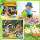 CozyWhimsy Mini Ducks 300 Pack Tiny Duck Figurines Bulk