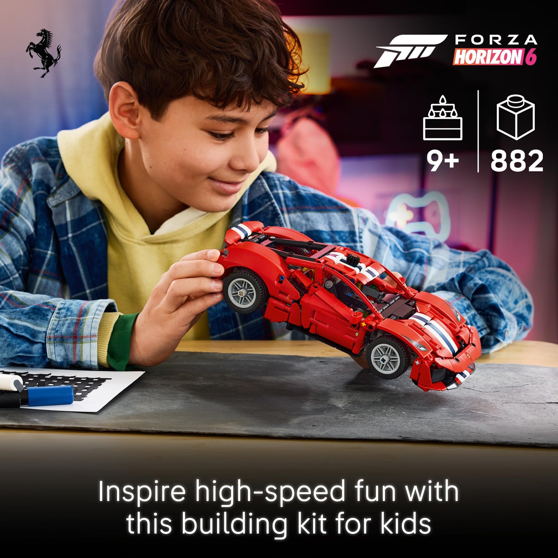 LEGO Technic Ferrari 488 Pista Car 42235