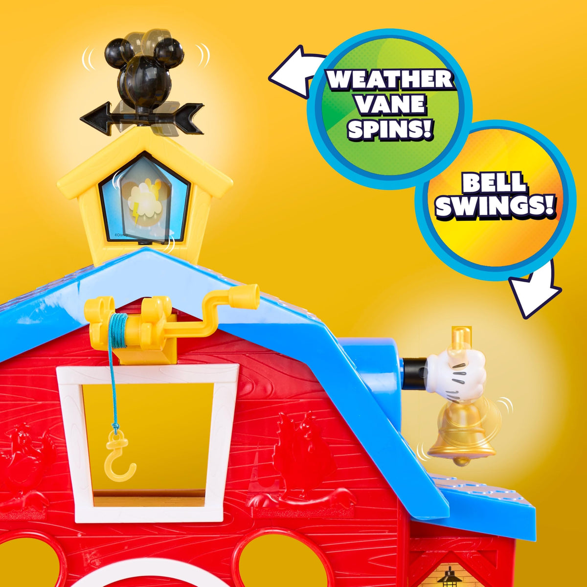 Disney Jr. Mickey Mouse Clubhouse Barnyard Fun Playset with Sounds