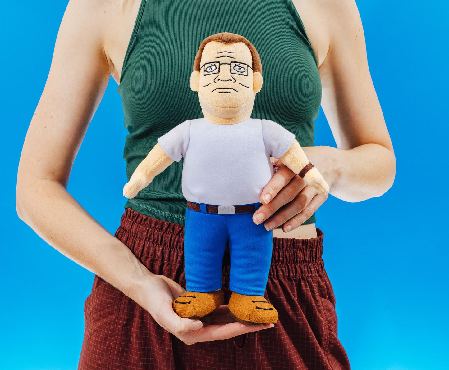 King of The Hill Hank Hill 12-Inch Collector Adult Plush