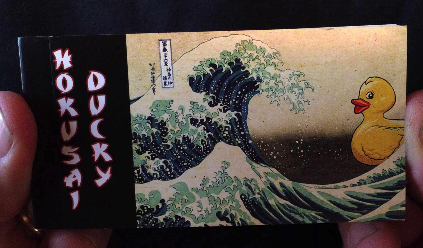 Hokusai Ducky Flipbook for Kids Ages 6-12, Animation Flip Book for Children