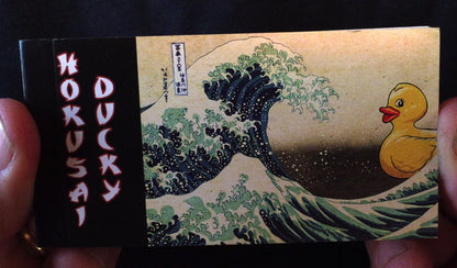 Hokusai Ducky Flipbook for Kids Ages 6-12, Animation Flip Book for Children