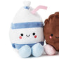 Hallmark Better Together Magnetic Plush (Milk and Cookie) 6" Stuffed Toys, Easter Gifts for Kids
