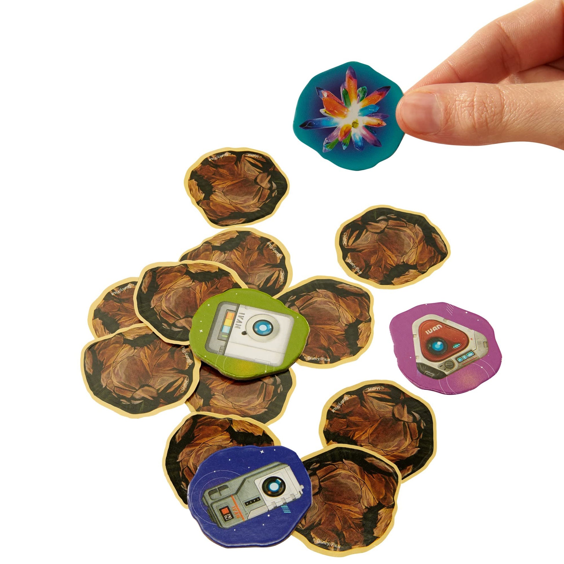 Mattel Games Disney and Pixar Lightyear Seeker Squad Board Game, Movie-Themed Game with 2-Level Play & Cooperative Teamwork for 2 to 4 Players Ages 7