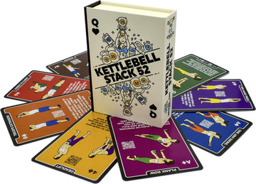 Stack 52 Kettlebell Exercise Card Workout Game
