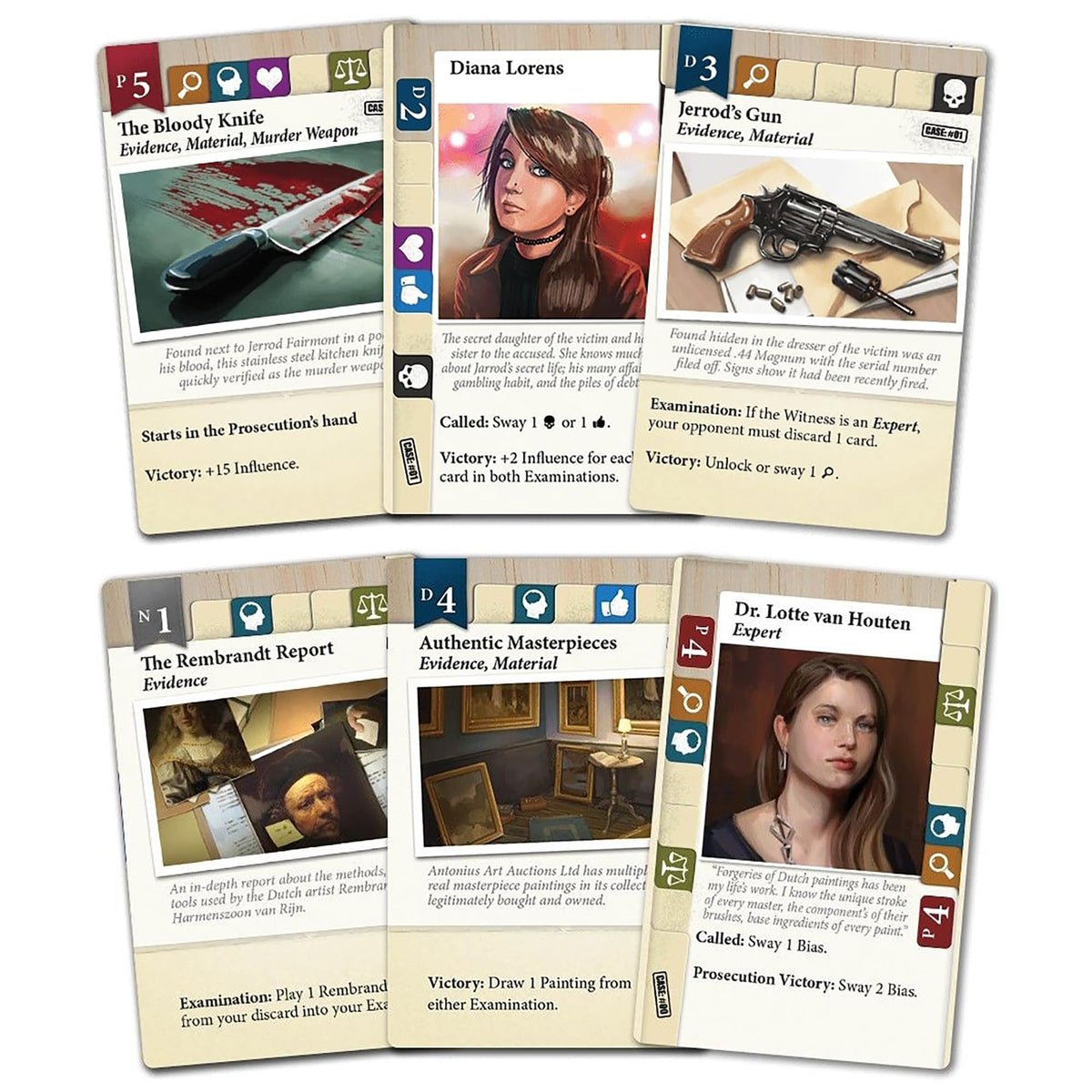 Rock Manor Games Lawyer Up Season 1 Card-Drafting Game, 1 - 2 Players