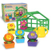 Learning Resources Growing Greenhouse Color & Number Playset - 12 Pieces, Ages 18 Months +, Preschool Activities, Toddler Montessori Toys, Gifts
