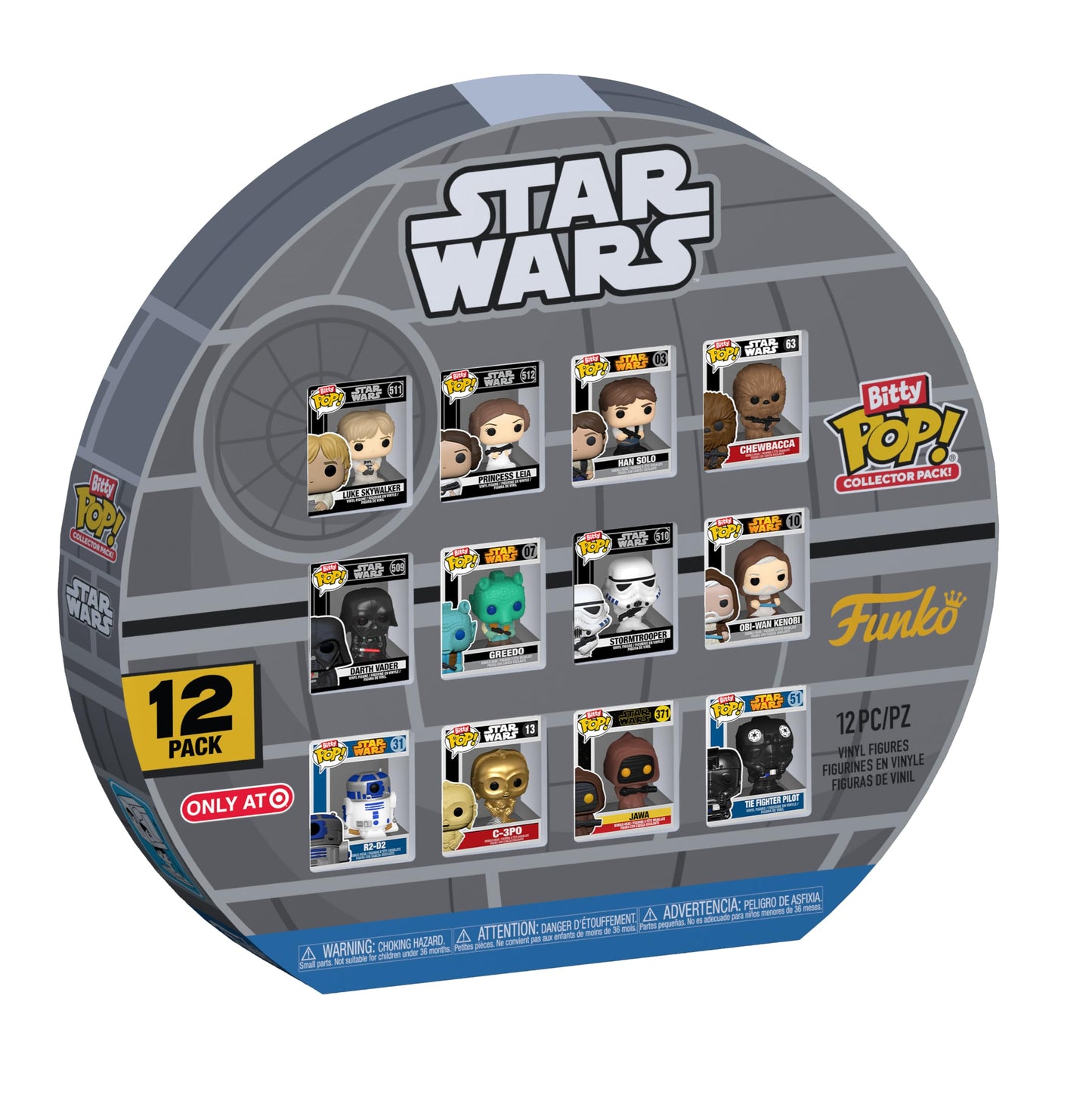 Funko Bitty POP! Star Wars: A New Hope - 12 Piece - Multipack - Collectible Vinyl Figure - Gift Idea - Official Merchandise - Toy for Children