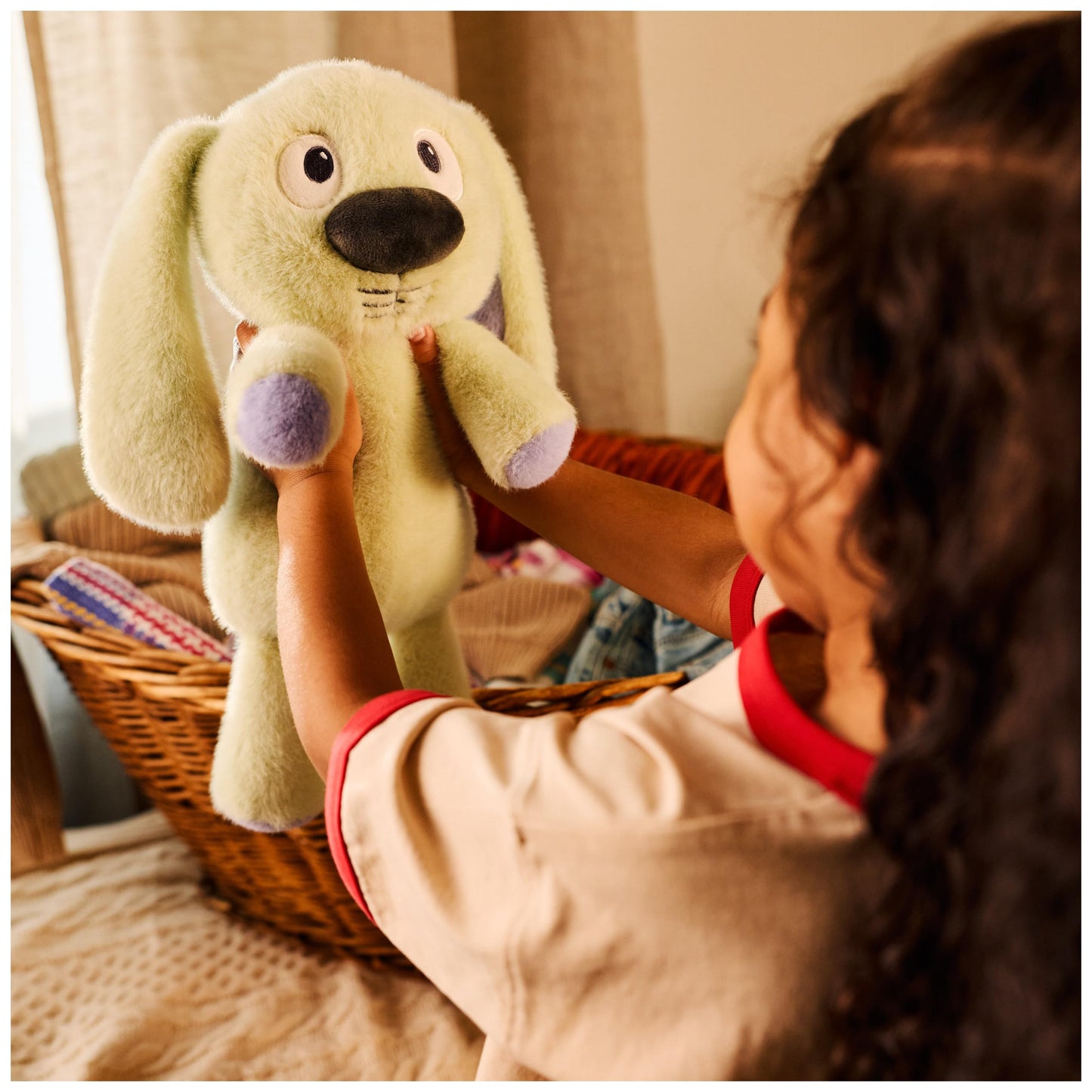GUND Hidden Pigeon Company Knuffle Bunny 13.5-Inch Plush Toy for Ages 1+