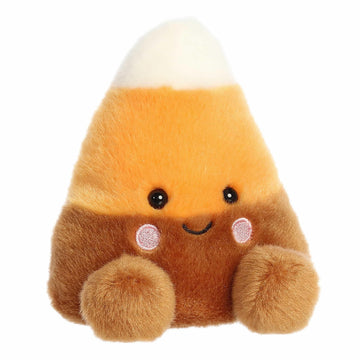 Aurora® Spooky Palm Pals™ Corbin Candy Corn™ Stuffed Animal - Fun Collectible Plush for Kids and Adult Collectors - Perfect for Halloween Decorations
