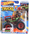 Hot Wheels Monster Trucks Melon Mauler, Freestyle Wreckers 8/11 Connect and Crash Car