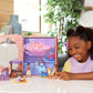 Mattel Disney Princess Toys, Jasmine Classic Storybook Set with 6 Characters Including Jasmine, Aladdin & Genie Small Dolls, Inspired by Disney's