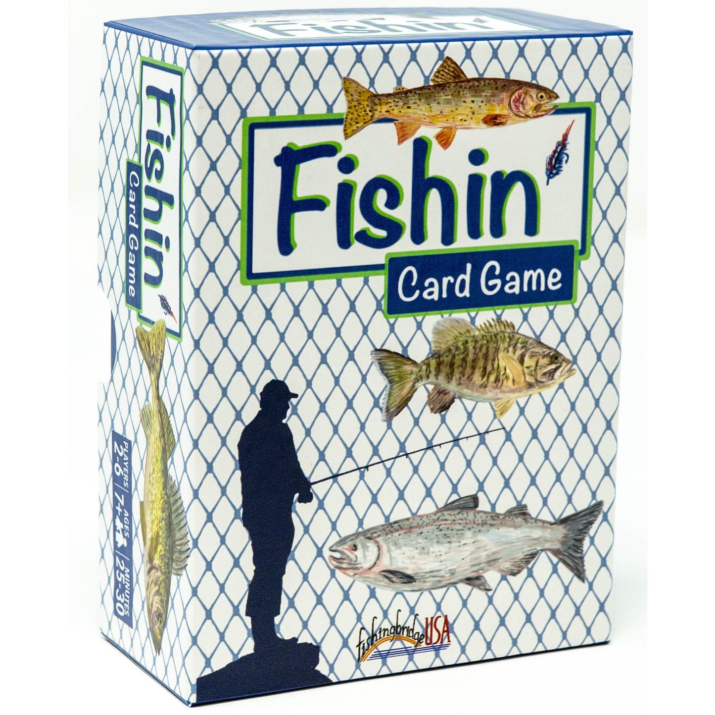 FishingBridgeUSA Fishin' Card Game for Kids & Adults | 2-6 Players