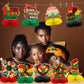 Black History Month Decorations: 9pcs Black History Month Honeycomb Centerpieces for African American Holiday Party Table Decor