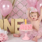 LINLULU Mini Birthday Hat Headband - First Birthday Hairband, 1st to 3rd Birthday Hat Headband, Newborn Headbands for Girls, Pet BirthdayHat