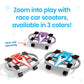 hand2mind Blue Speedway Racer Scooter Board, Gross Motor Toys, Ages 5+