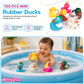 Kangaroo Mini Rubber Ducks Bulk Pack of 100 - Floating Baby Bath Toys for Kids - Classroom Rewards - Pool Party & Birthday Party Favors for Kid