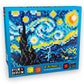 Pix Brix Pixel Art Kit Puzzle Bricks Starry Night Pixel Puzzle, 2,408 Piece