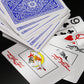 INTEGEAR Playing Cards 2 Decks Waterproof Plastic Poker Cards for Texas Holdem Poker Go Fish and More Card Games, Jumbo Index 2.5" x 3.5"