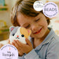 Warm Pals Baby Kitten, Small 3x5 Microwavable Comfort, Heated Plushie for Warmth, Calming Anxiety, Relaxing Bedtime Snuggles and Cozy Toys for Kids