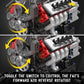 Mould King 10225 V8 Engine Model Kit that Works - Car Engine Building Blocks Kit with Battery, STEM Mechanic Engineering Construction Set, Collection