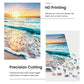 1000 Pieces Wooden Jigsaw Puzzle for Adults, Family or Elderly, Hawaiian Sunset Beach Puzzles, Art Home Decor DIY Funny Parent-Child Educational Game