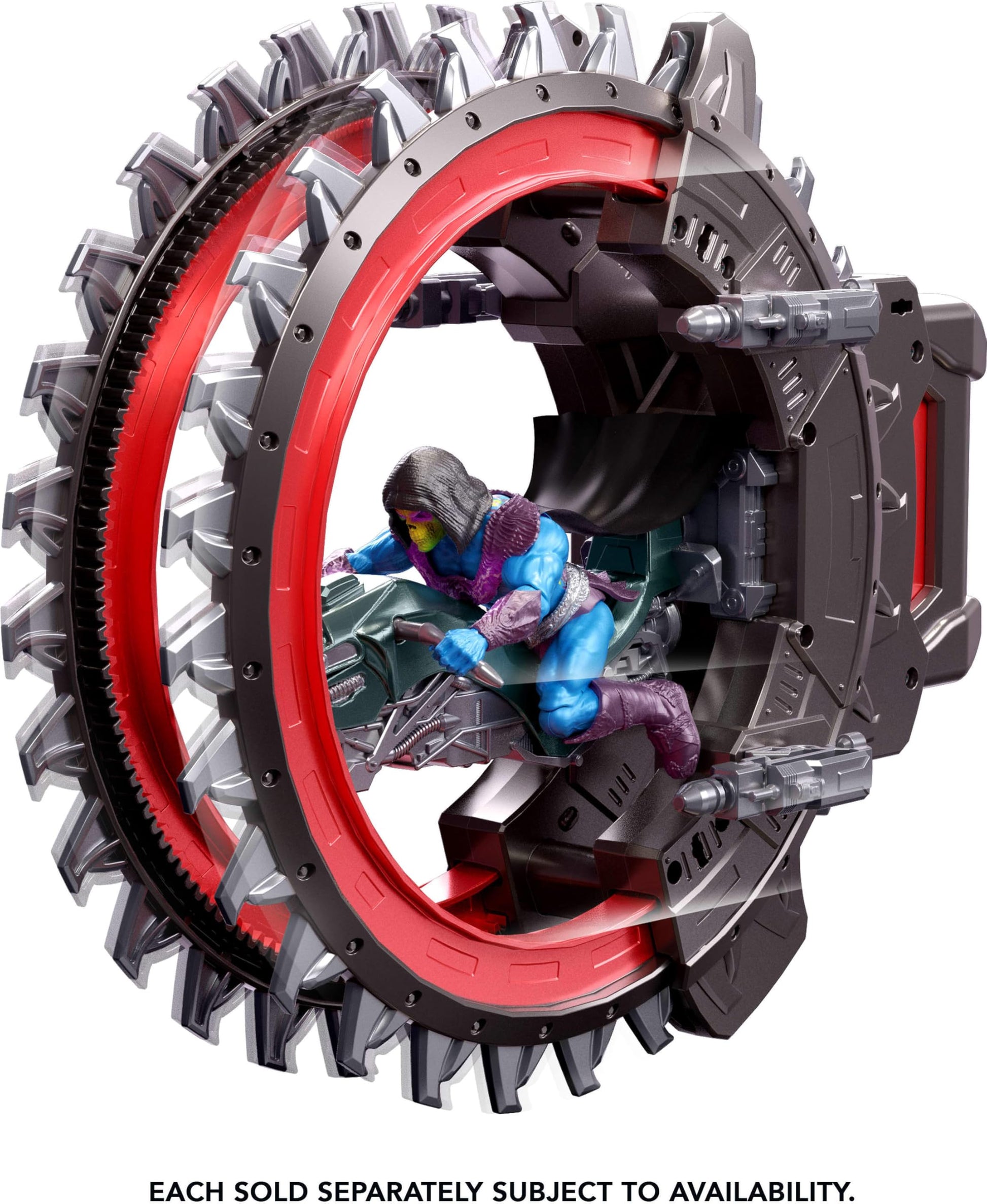 Masters of the Universe 2026 Movie Roton Vehicle 5.5 Inch Scale, 2 Rotating Blades & Blasters with 4 Projectiles, Fits Origins Figures