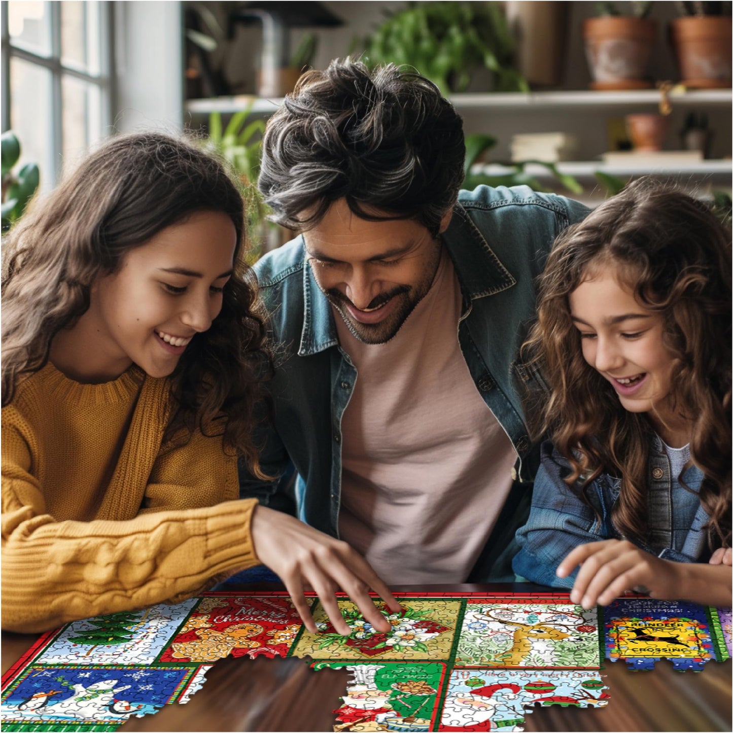White Mountain Puzzles Christmas Countdown 1000 Piece Puzzle, 1 EA