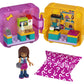 LEGO Friends Andrea’s Shopping Play Cube 41405 Building Kit, Includes a Mini-Doll and Toy Pet, Promotes Creative Play, New 2020 (40 Pieces)