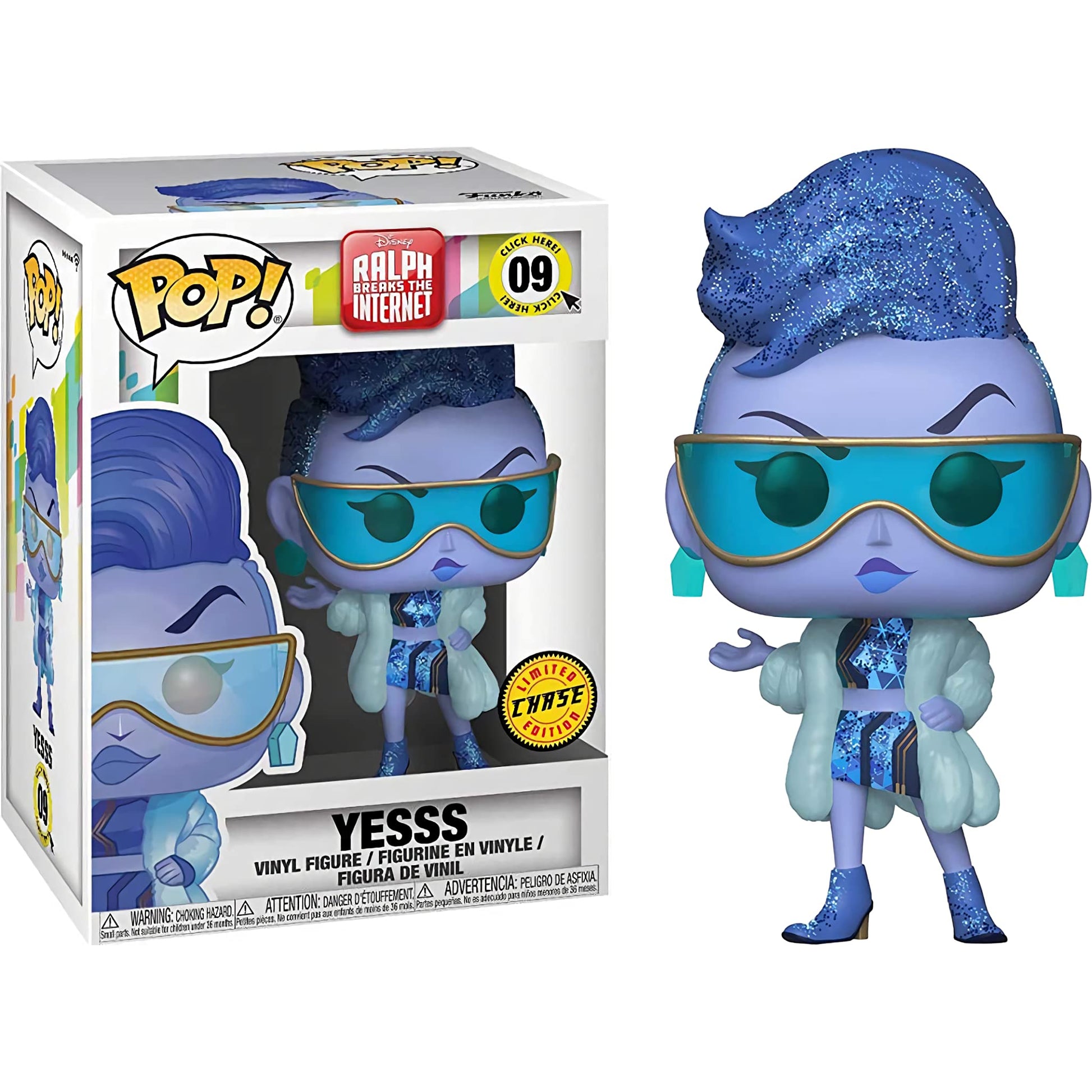 Yesss (Chase): Fun ko P o p ! Vinyl Figurine Bundle with 1 Compatible 'ToysDiva' Graphic Protector (009-33414 - B/A)